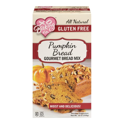 XO Baking Gluten-Free Bread Mix Pumpkin 538 g