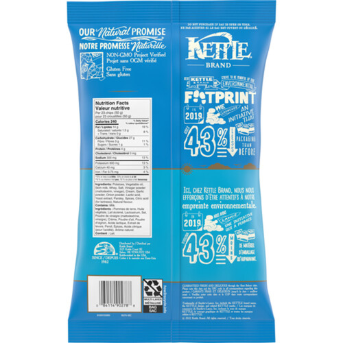 Kettle Brand Kettle Chips Ranch 198 g