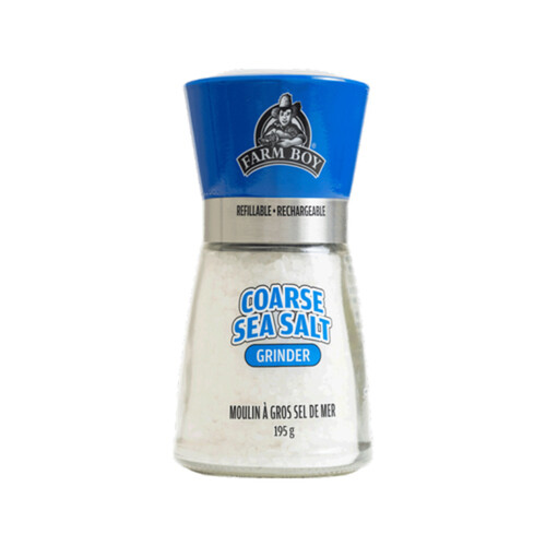 Farm Boy Coarse Sea Salt Salt Grinder 195 g