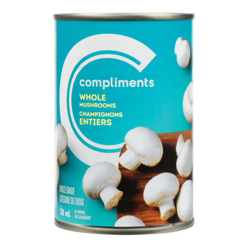 Compliments Mushrooms Whole 284 ml