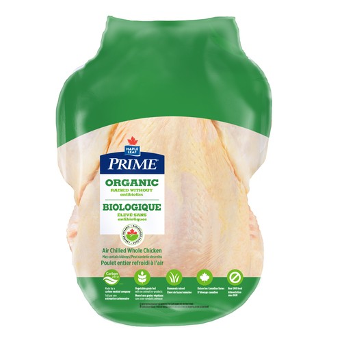 Prime Organic Whole Chicken 1.3 kg 