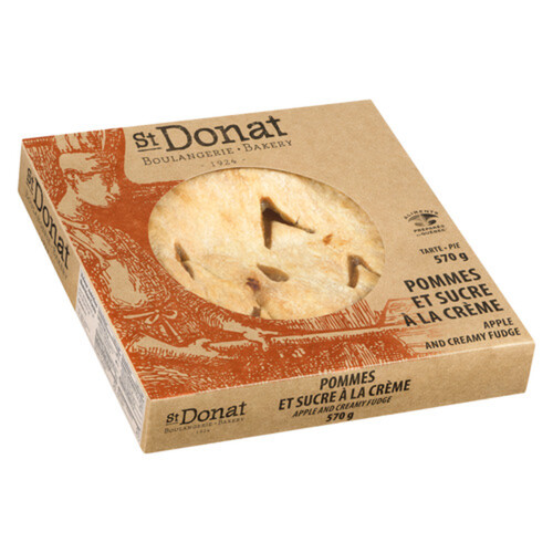 Boulangerie St-Donat Pie Apple Creamy Fudge 570 g (frozen)