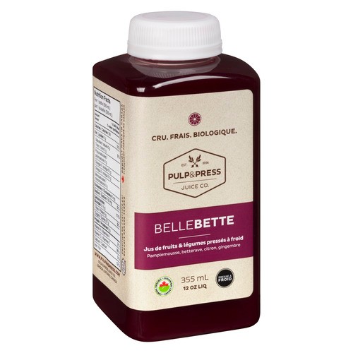Pulp & Press Juice Cold Pressed Juice Rinse & Rebeet 355 ml