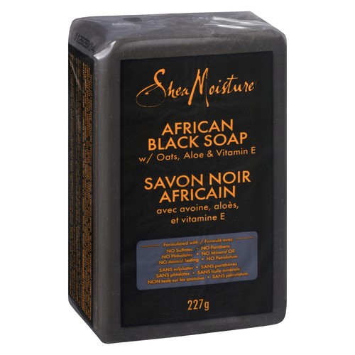 Shea Moisture Shea Butter Bar Soap African Black 227 g