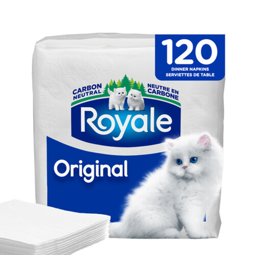 Royale Napkins 1-Ply 120 Sheets