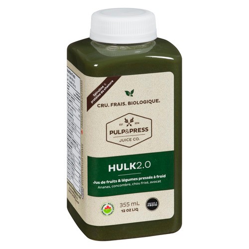 Pulp & Press Juice Co Hulk 2.0 Juice 355 mL