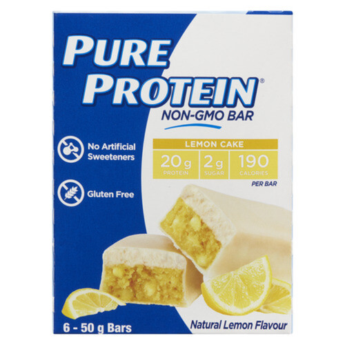 Pure Protein Gluten-Free Bar Non GMO Lemon 50 g