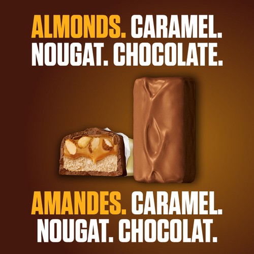 Snickers Chocolate Bar Almond 2 Piece King Size 92 g