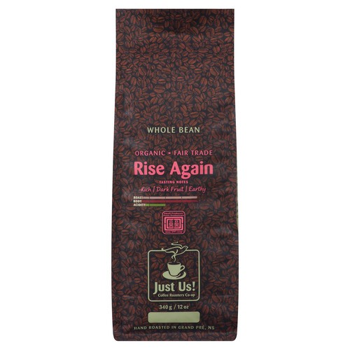Just Us! Coffee Whole Bean Rise Again 340 g