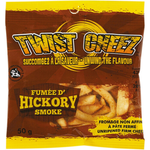 Twist Cheez Hickory Firm Unripened Cheese 50 g