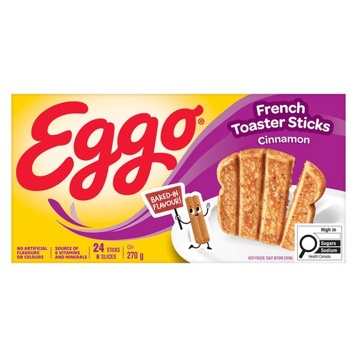 Kellogg's Frozen French Toast Sticks Cinnamon 270 g