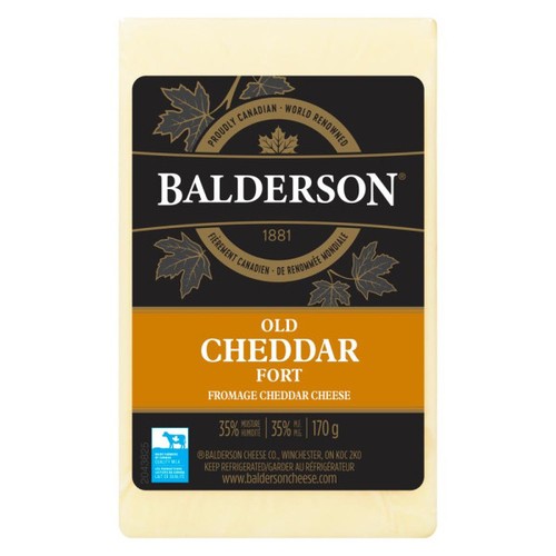 Balderson Cheddar Cheese Old White 170 g