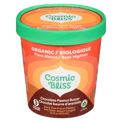 Cosmic Bliss Chocolate Peanut Butter Ice Cream 473 ml