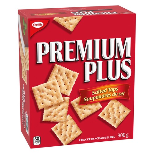 Christie Premium Plus Crackers Salted Tops 900 g