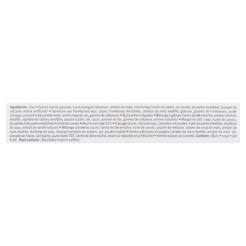 Michaud Framboisier Log 8-inch 700 g (frozen)