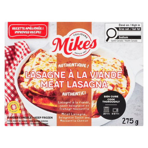 Mikes Lasagna Bolognese Meat 275 g (frozen)