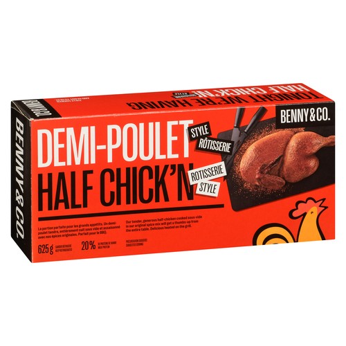 Benny & Co. Cooked Chicken Half Rotisserie Style 625 g