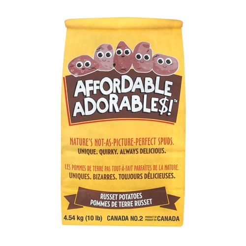 Affordable Adorable Potatoes Russet Bag 4.54 kg
