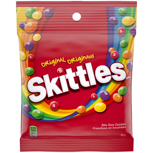 Skittles Original Chewy Candy Bag 191 g