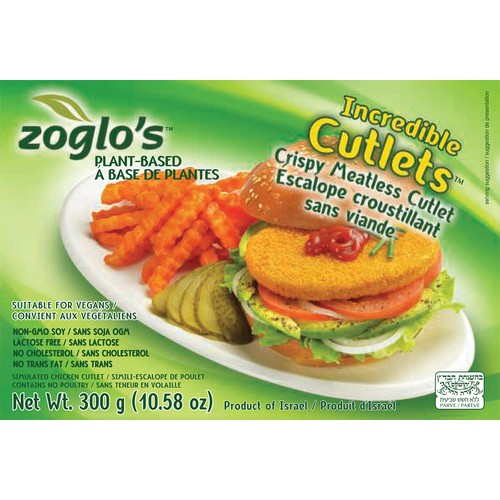 Zoglo's Crispy Meatless Cutlets 300 g (frozen)