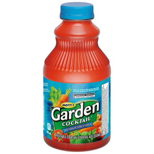 Mott's Vegetable Juice Low Sodium Garden Cocktail 945 ml (bottle)