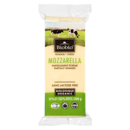 Biobio Organic Cheese Mozzarella 200 g