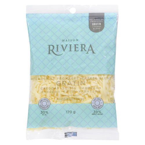 Riviera Shredded Gratin Mix 170 g