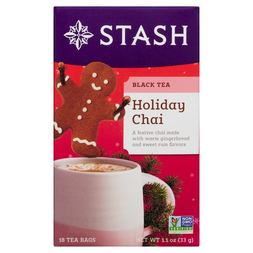 Stash Black Tea Holiday Chai 18 Tea Bags 