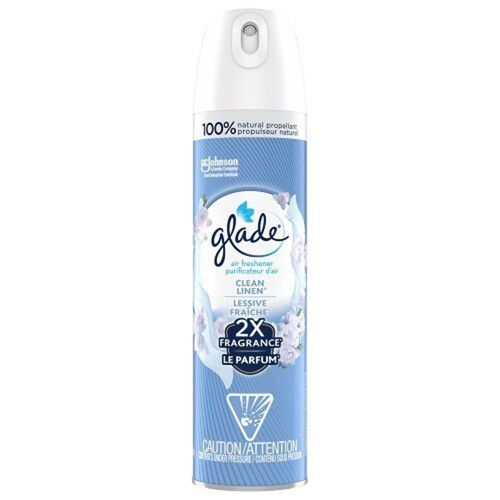 Glade Aerosol Air Freshener Clean Linen 235 g