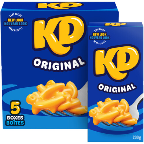 Kraft Dinner Macaroni & Cheese Original 5 Pack 200 g