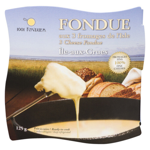 Plaisir Gourmets Fondue Snack Island Cheese 125 g