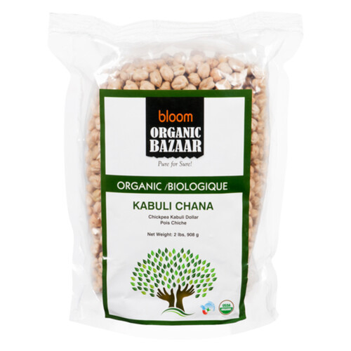 Bloom Organic Bazaar Chickpea Kabuli 908 g