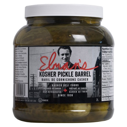 Elmans Barrel Pickle 2 L