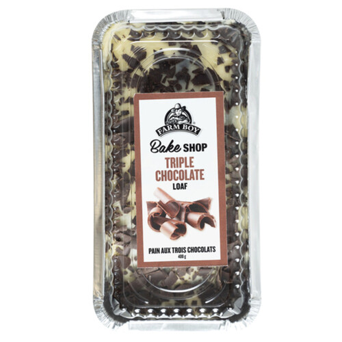 Farm Boy Loaf Cake Triple Chocolate 400 g