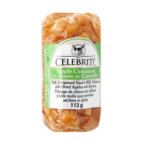 Celebrity Goat Cheese Apple Cinnamon 113 g