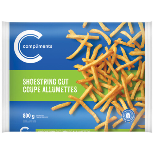 Compliments Frozen Fried Potato Shoestring Cut 800 g