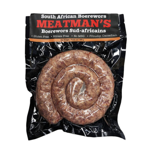 Meatman's Frozen Sausages South African Boerewors 400 g