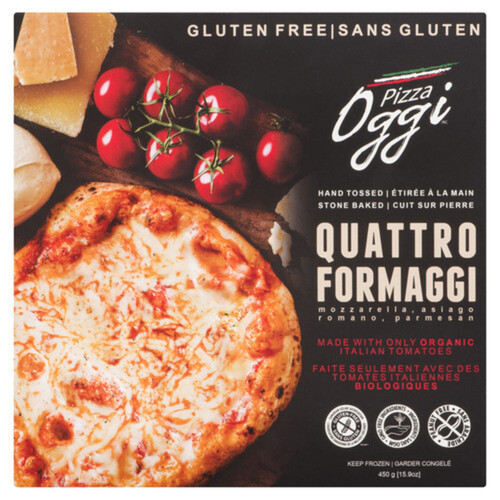 Pizza Oggi Frozen Pizza Quattro Formaggi 450 g