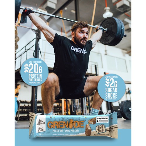 Grenade Protein Bar Chocolate Chip Cookie Dough 60 g