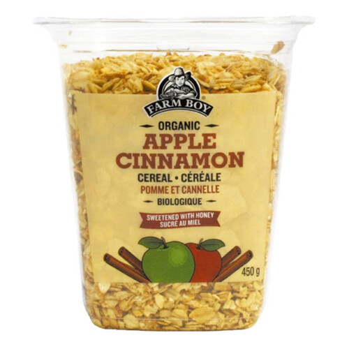 Farm Boy Organic Granola Cereal Apple Cinnamon 450 g