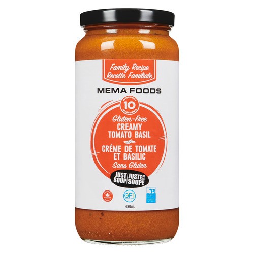 Just Soup Gluten-Free Soup Creamy Tomato Basil 480 ml