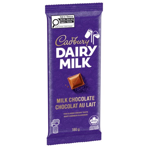Cadbury Dairy Milk Original Chocolate Bar 180 g