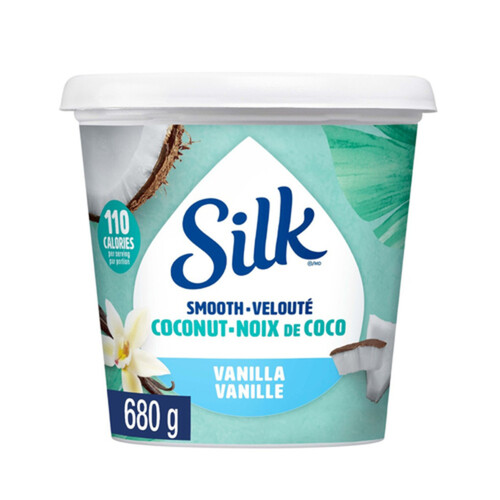 Silk Plant Based Smooth Coconut Yogurt Vanilla 680 g