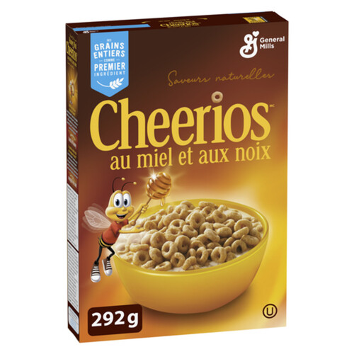 Cheerios Cereal Naturally Flavoured Honey Nut 292 g