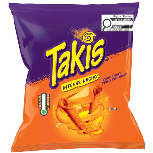 Takis Rolled Tortilla Chips Intense Nacho 80 g