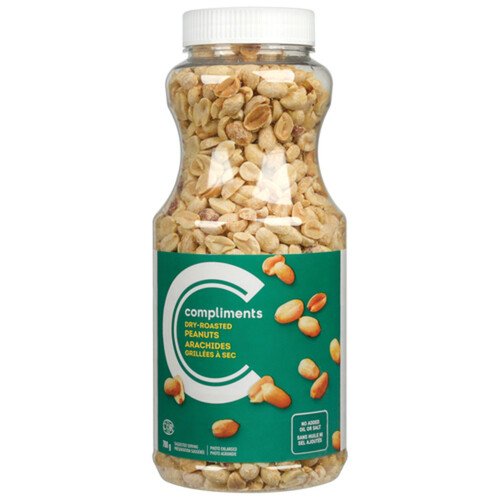 Compliments Dry Roasted Peanuts Without Oil 700 g