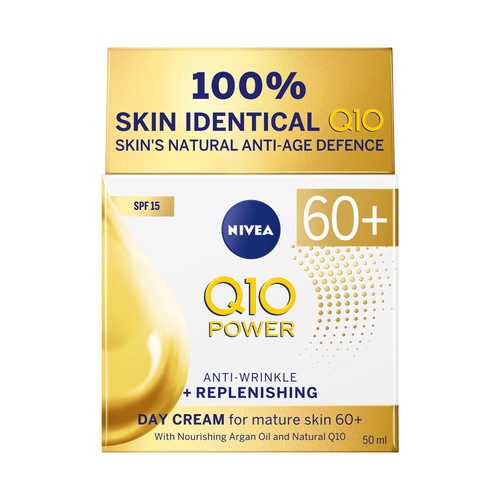 Nivea Day Moisturizer Q10 Power Anti Wrinkle Replenish Anti Age Defence  50 ml