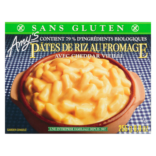 Amy's Kitchen Gluten-Free Frozen Rice Mac & Cheese 255 g