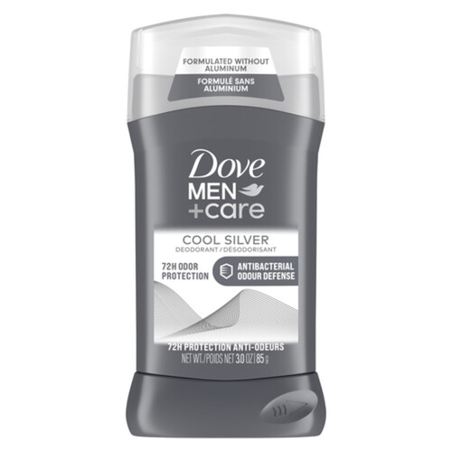 Dove Men +Care Deodorant Stick Cool Silver For 72H Odour Protection 85 g