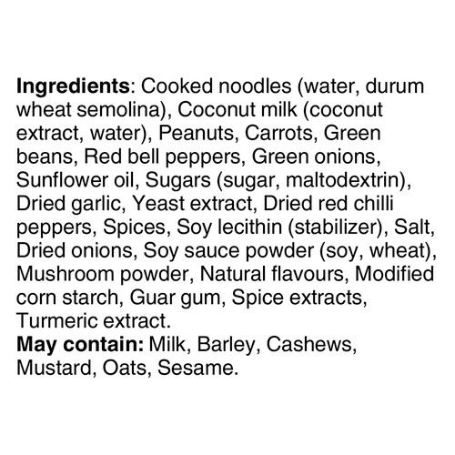 Ben's Original Street Food Noodles Spicy Indonesian Style 250 g